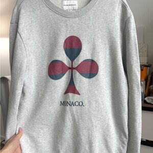 Club Monaco Gray Monaco Graphic Sweatshirt - Size S